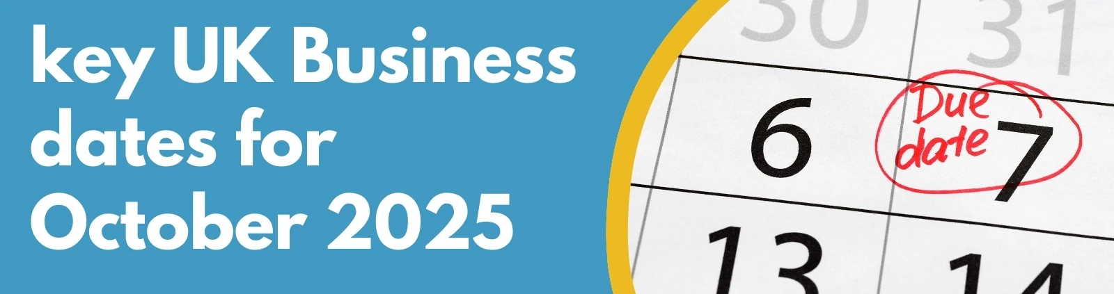 Formations Wise - key UK Business dates for October 2025 Hero Image