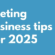 Formations Wise - Key Marketing Dates and Business Tips for November 2025